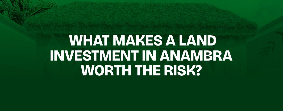 Read more about the article What Makes a Land Investment in Anambra Worth the Risk?